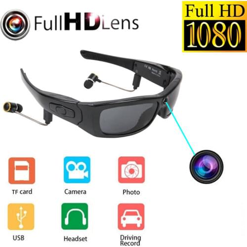 Mini Sun Glasses Eyewear Digital Video Recorder Glasses Camera Mini Camcorder Video Sunglasses DVR