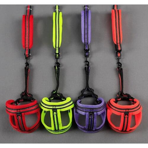Pet Dog Harness Dog Reflective Harness No Pull Adjustable Dog Leash Vest Chest Strap Belt Pet Traction Rope Dog Accessories