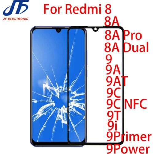 10Pcs 2in1 LCD Touch Screen Touch Panel Outer Glass Lens With OCA Front Glass Replacement For Xiaomi For Redmi 8 9 9T 9A
