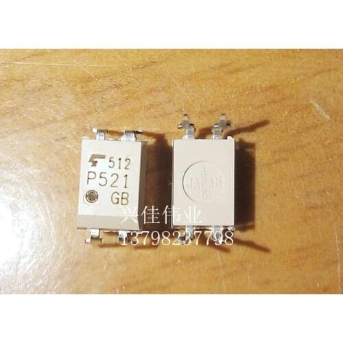 10PCS New TLP521-1 P521 DIP-4 DIP optocouplers genuine original