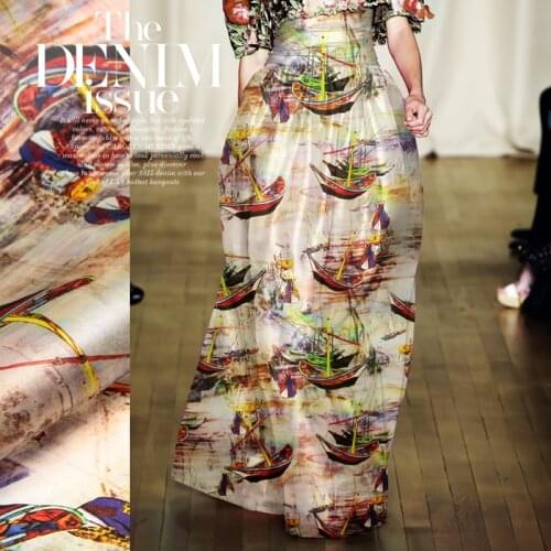 135 cm wide silk organza fabric satin 14 mm natural silk fabric printed crisp dress organza satin fabric wholesale silk cloth