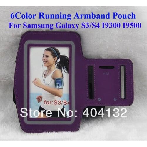 200PCS Good Quality Universal Armband For Galaxy S4 I9500,Running Sports Bag For Samsung Galaxy S3/S5/S6 Arm Band Pouch