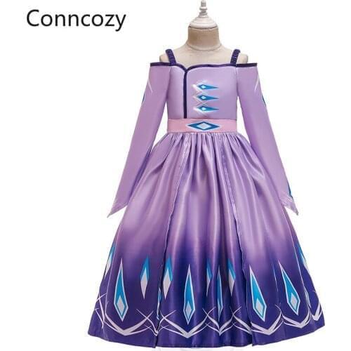 2021 New Girls' Dresses Christmas Dresses Party Dress Children Clothing Kids Halloween Cosplay Costume Party Dresses for Girls