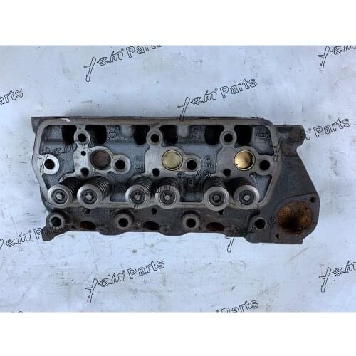 Used K3D Complete Cylinder Head Assy With Valves For Mitsubishi K3D Diesel Engine Spare Parts