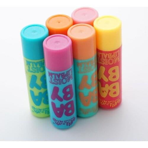 Lip Balm Lip Care Moisturizing Lip Gloss Natural Plant Anti-Cracking Organic with Pure Petroleum Jelly Lip 1pc