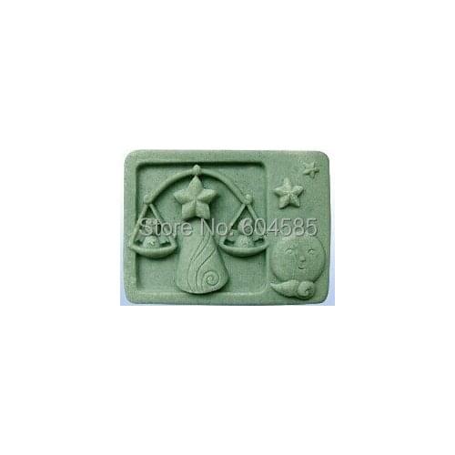 C112 the zodiac Libra (handmade soap soap mold silicone mold mold)