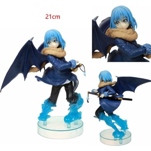 21cm Anime That Time I Got Reincarnated As A Slime Rimuru Tempest PVC Action Figure Doll Model Toys Brinquedos