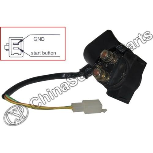 Starter Solenoid Relay For Honda 70CC 90CC 110CC 125CC 150CC 200CC 250CC C70 CT70 CT90 ATC TRX 125 150 200 250 300 ATV Dirt Bike