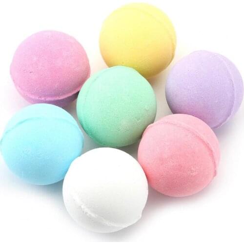 20g Small Bath Bomb Body Sea Salt Exfoliation Tender Skin Safe Ingredient Deep Sea Body Skin Whitening Aromatherapy Bath Ball