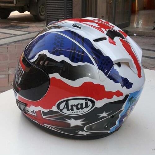 Full Face Motorcycle Helmet Daniel Pedrosa Summer Helmet All The Year Round Racing Cross Country Doohan Crash Helmet