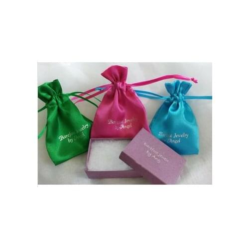CBRL satin cheap drawstring bag small jewelry drawstring bags custom gift bag wholesale for jewelry gift hair pearl cosmetics