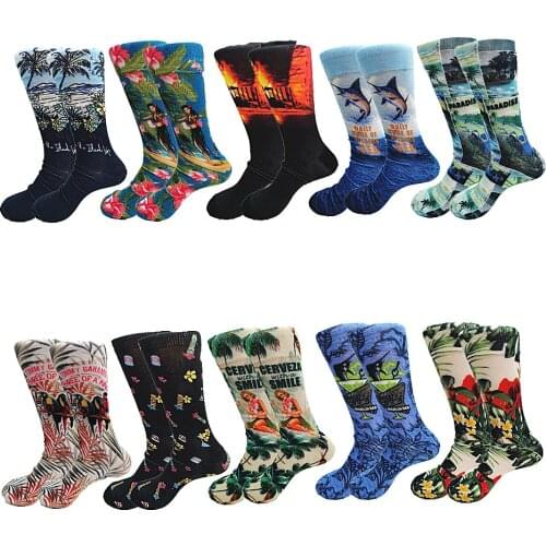 Fashion Trend Personality Novelty in the Tube Skateboard Socks Soft Comfortable Male Trendy Selling Good Quality