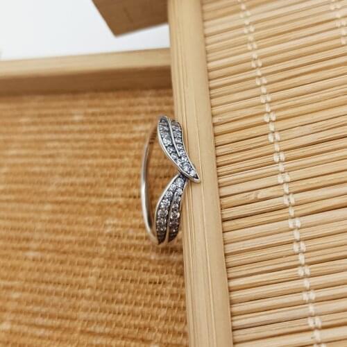 2021 Autumn Sparkling Leaves Ring Graceful inspiration comes from the love of nature