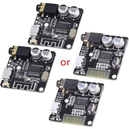 2pcs Bluetooth-compatible Receiver Board for audio Amplifier 3.7-5V BT5.0 Stereo Car Speaker Amplifier DIY