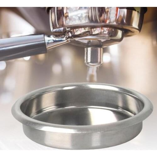 Silver Mini 54MM Blind Filter Basket Reusable Wear-resistant Stainless Steel Convenient Insert Disk Tool for Breville-Sage 8