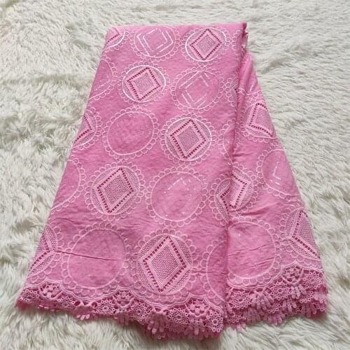 Swiss Voile Lace In Switzerland African Polish Lace Fabric For Wedding 5yards Swiss Lace Fabric Soft 100% Cotton jl065