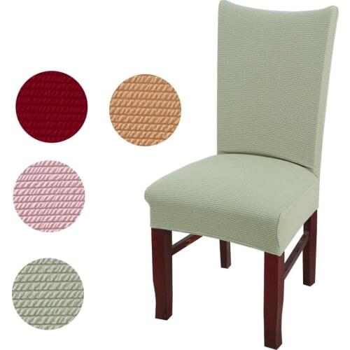 Modern Dining Chairs Covers Stretch High Back Spandex Slipcovers Removable Elastic Protector For Dining Room 1pc