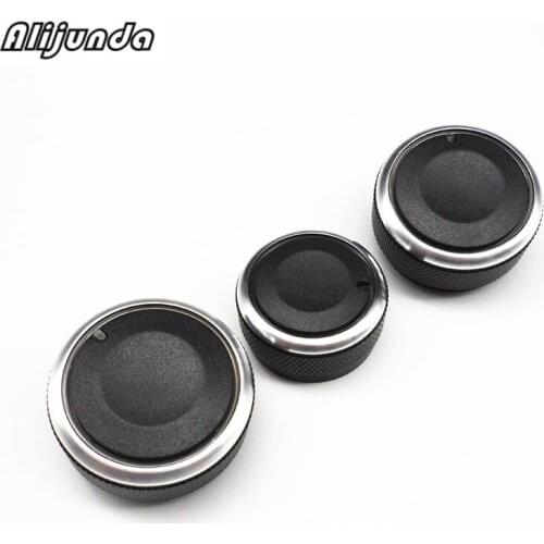 3 pieces / set. Aluminum for Chevrolet Aveo Lova AC Air Conditioner Sticker Sticker Accessories