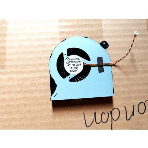 FREE SHIPPING the laptop cpu Cooling Fan for ASUS K55 K55DR K55D k55JD X550DP fan ADDA AB0805HX-GK3 or MF75090V1-C180-G99