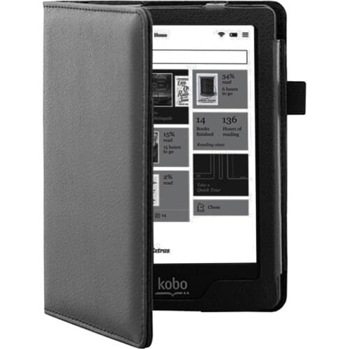 Case for KOBO Clara HD 2018 6inch Smart Case Cover PU Leather protective Shell holster for kobo 2018 eReader