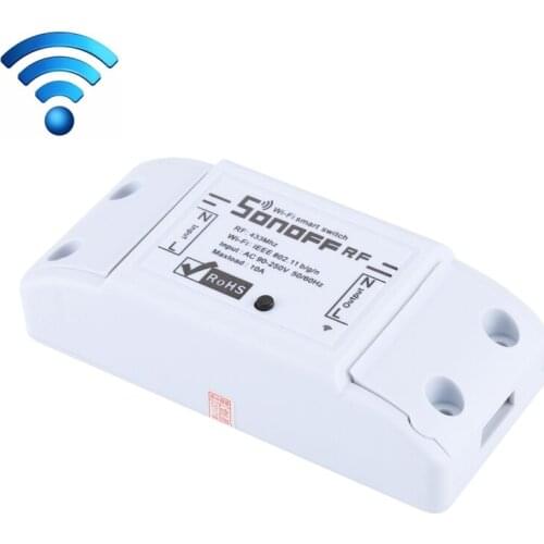 Haweel 433MHz WiFi Power Switch 10A Smart Wireless Remote Control Timer Power Switch, Compatible with Alexa and Google Home