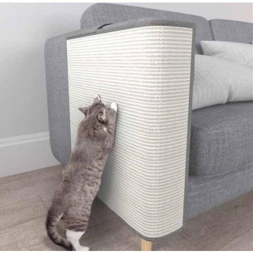 Kitten toy Scratch Board Sisal Scratcher Mat Cat Foot Chair Scratching Invisible Nail Post Supplies Furniture Protect Pad Toys