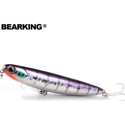 Hot model Bearking brand quality pencil 11cm 13g Fishing Wobblers 1PC Fishing Lure Bait Swimbait Crankbait with 2xstrong Hook