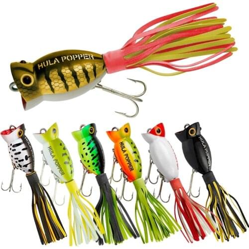 Mavllos Floating Fishing Lure 2pcs/set 5cm 11g Topwater Poppers Bait Floating Top Water Artificial Lure Sea Bass Bait Lure