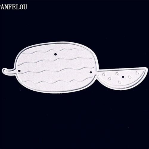 PANFELOU Metal craft watermelon paper die cutting dies for Scrapbooking/DIY Easter wedding Halloween cards