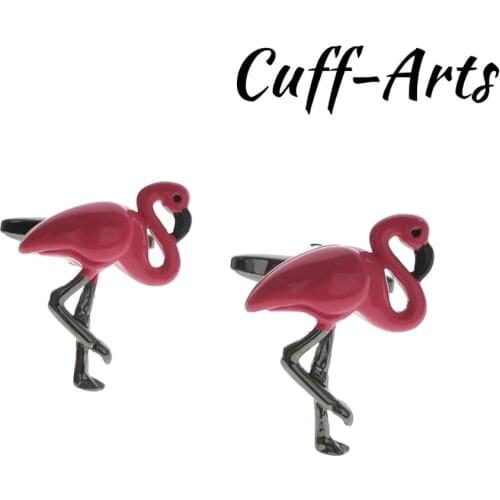 Mens Cufflinks Flamingo Cufflinks Gifts for Men Gemelos Les Boutons De Manchette by Cuffarts C10533