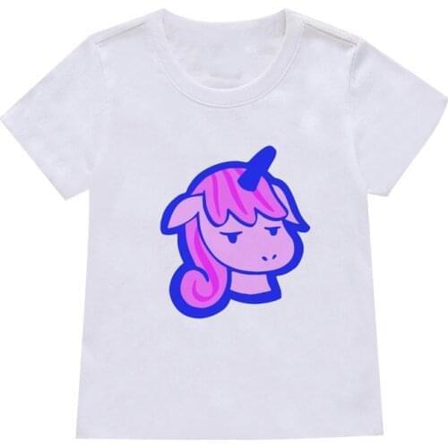 2021New children T shirt cute cartoon picture print T shirt girl T shirt summer casual new short sleeve T shirt childrens top