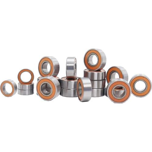 RC Wheel Hub Bearings for Traxxas 1/10 Off Road Nitro Ball Bearing Set Nitro Rustler 5x11x4mm-5x8x2.5mm (Pick of 20pcs)