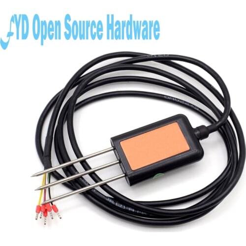 Soil conductivity, soil moisture, soil temperature, 3in1 sensor