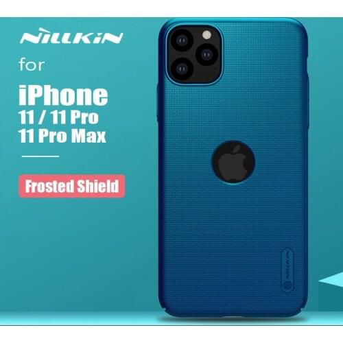 For iPhone 11 Pro Max Case Nillkin Super Frosted Shield Ultra Thin Hard PC Matte Back Cover for iPhone 11 11 Pro Max Phone Case