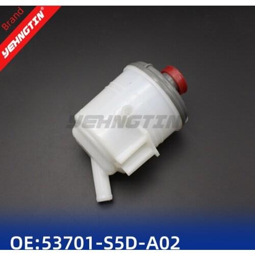 OEM 53701-S5D-A02 53701S5DA02 High Quality Steering Pump Oil Tank Fluid Reservoir Oil Tank Bottle For Honda CIVIC 2001-2005