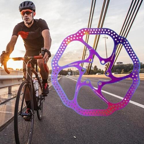 1pcs Mountain Bike Brake Rotor About 160mm/180mmmm Stainless Steel Rotor Strong Heat Dissipation Floating Rotor MTB Disc Brake