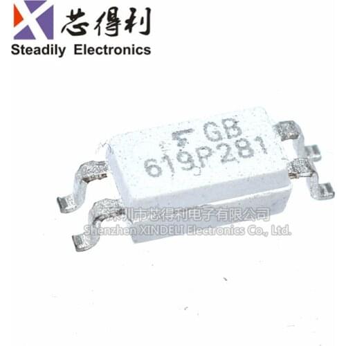 10pcs/lot Photocoupling TLP281-1 P281 Opto-Isolator SOP4 Series