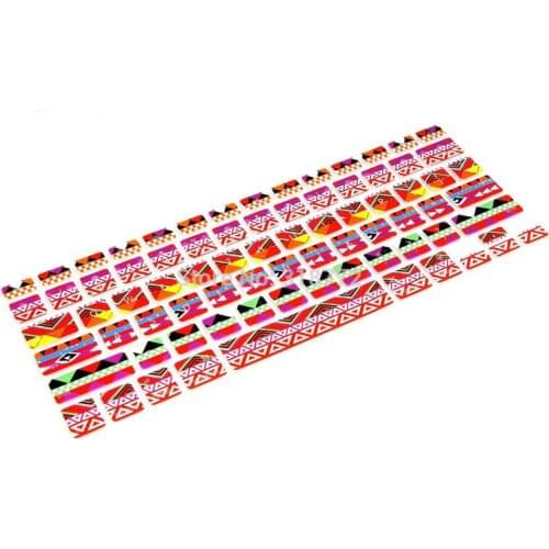 100X Bohemia National Keyboard Cover Protector Protective Film for Macbook Air Pro 13 15 17 Pro 15 with Retina Display For Mac