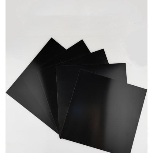 100x100mm 200x200mm 300x300mm 5052 Alloy Aluminum Plate Color Anodized Al Sheets