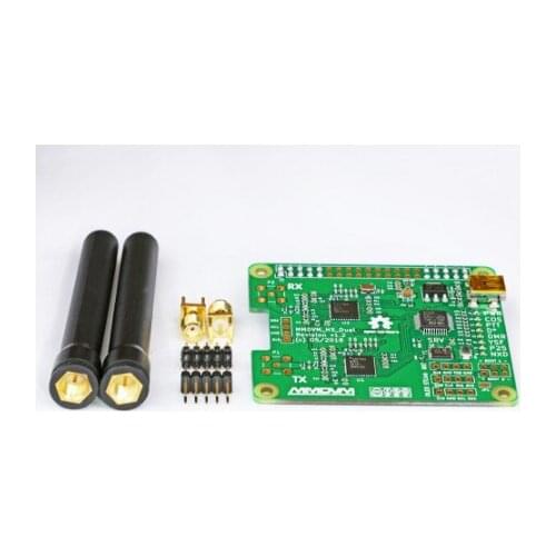 2019 V1.3 MMDVM_HS_Dual_Hat Duplex Hotspot board +2pcs Antenna Support P25 DMR YSF NXDN For Raspberry pi