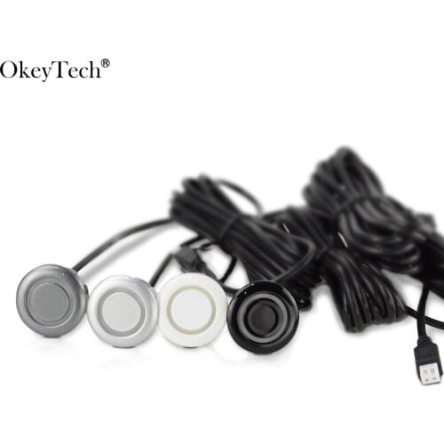 Car Accessories 1PC Sensors Buzzer 22mm No Drill Hole Saw Auto Parking Sensor Kit Reverse Radar Sound Alert Indicator System