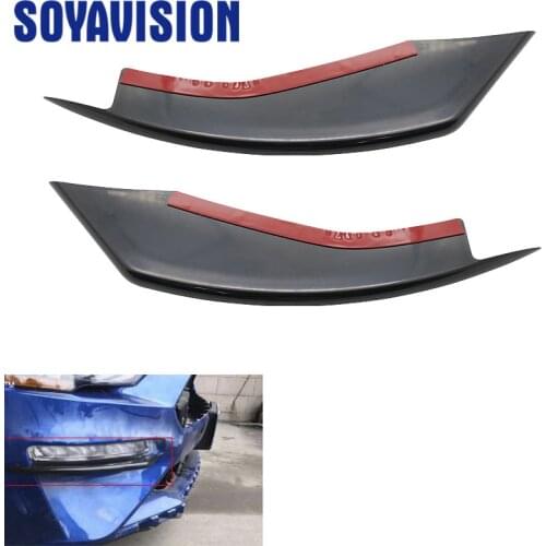 Car Stickers For Ford mustang 2018+ Front Fog Light Eyelid Decoration Cover for Mustang 2018+ Car Styling Accessories