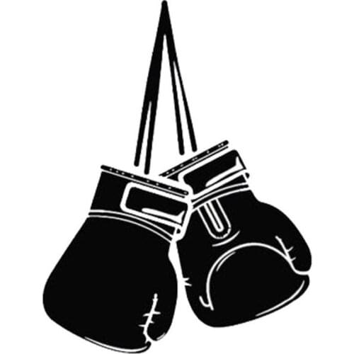 Boxing Gloves Pattern Styling Auto Car Truck Personality Decal Sticker Decor