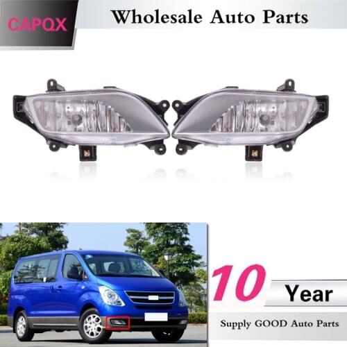 CAPQX For Hyundai MPV H-1 Wagon Starex H1 2011-2014 Front Bumper Fog Light Foglight Replacement Running Lamp Driving Fog Lamp