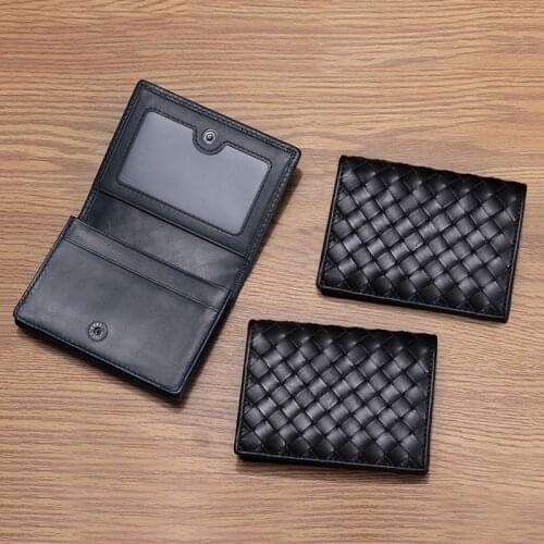 FVANSIBV Leather Business Card Holders