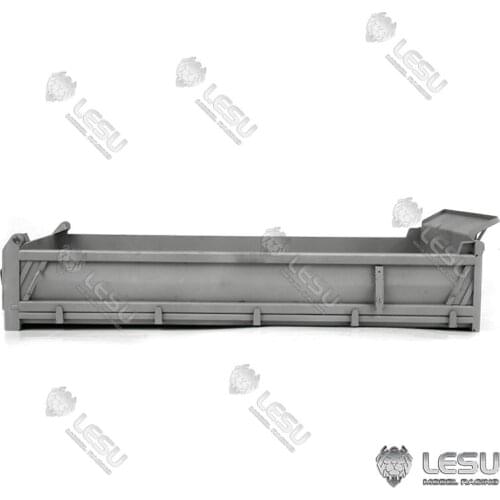 Metal Car Hopper Bucket Box for 1/14 LESU 4*4 MAN TGS Dumper Truck Model