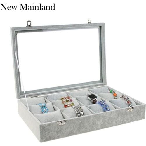 New Arrival Jewelry Box Plate Stud Earring Storage Box Jewelry Packaging & Display Carrying Case Birthday Gift Show Case