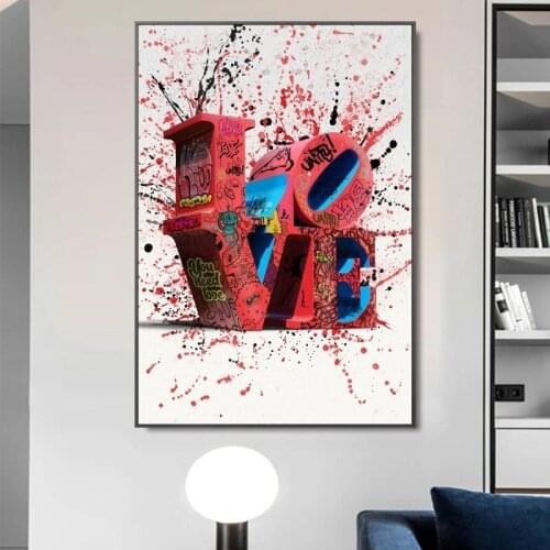 Canvas Poster All You Need Is Love Print Inspirational Love Print Love Quote Wall Decor Gift Bedroom Decor Wall Art Pictures
