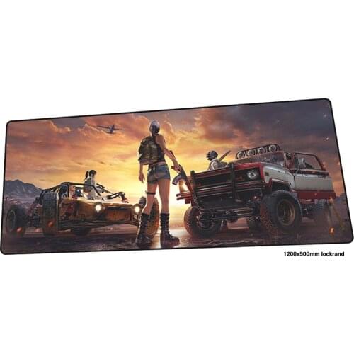 Playerunknowns battlegrounds mouse pad gamer hot sales 120x50cm notbook mouse mat gaming mousepad cute pad mouse desk padmouse