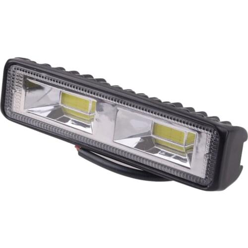 1Pc LED Flood Beam Work Light 12V 6000K 48W Clear Fit For Off Road ATV SUV Boat Jeep Truck